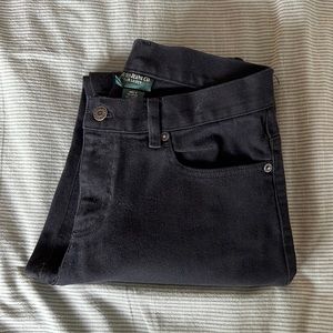 Ralph Lauren black mom jeans